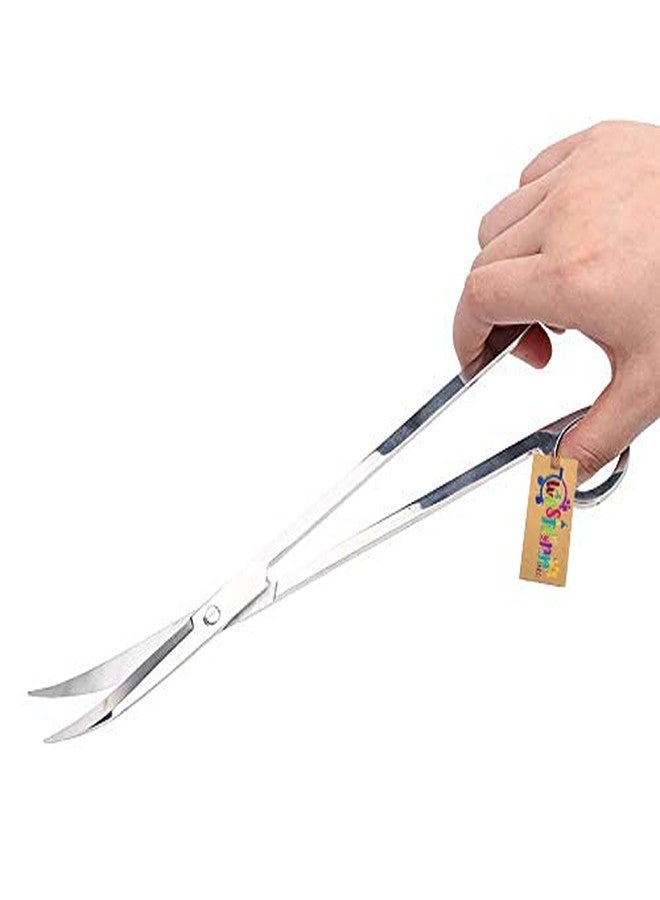 ويستيرن إرا مقص كبير الحجم من الفولاذ المقاوم للصدأ، أداة طويلة مستقيمة لتنسيق أحواض السمك وتنظيف النباتات المائية، من ويسترن إيرا - Image 3